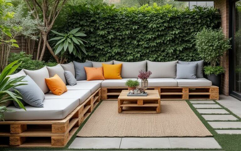 Salon de jardin avec des palettes : guide pratique pour créer votre espace extérieur