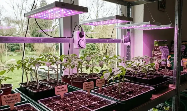 Éclairer ses semis en intérieur quelle lampe choisir et comment s'en servir